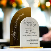 Personalised Audio Guestbook Sign for Wedding Table Decoration - Himpall